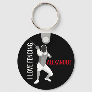 Fencing Keychain