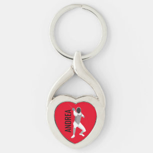 Fencing Keychain