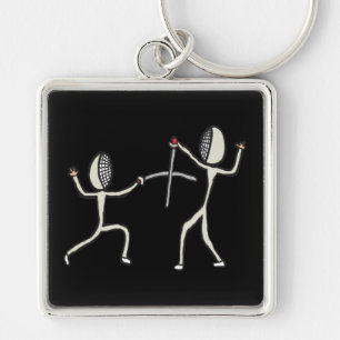 Fencing Keychain