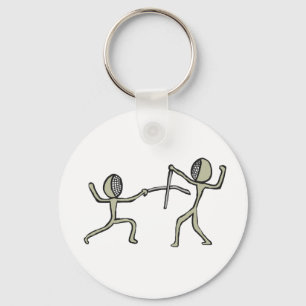 Fencing Keychain