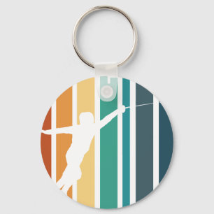 Fencing Keychain