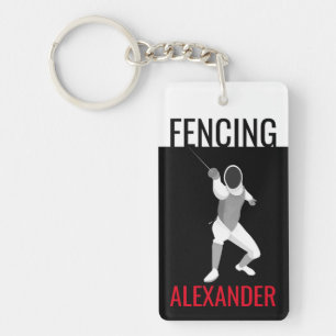 Fencing Keychain
