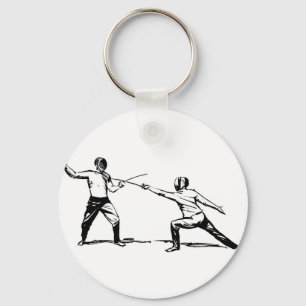 Fencing Keychain