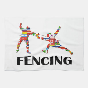 Fencing Kitchen Towel
