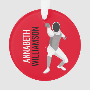 Fencing Ornament
