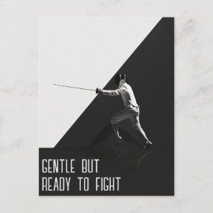Fencing Postcard