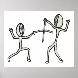 Fencing Poster