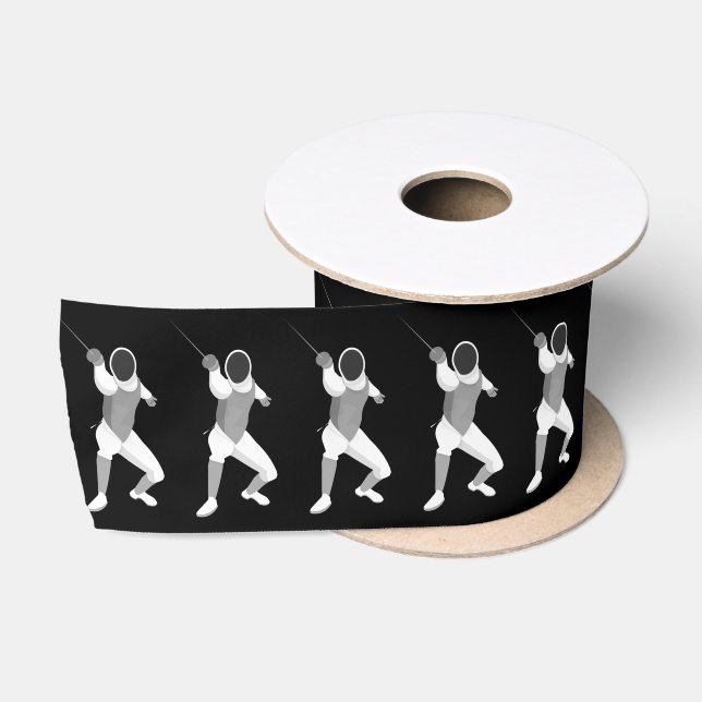 Fencing Satin Ribbon (Spool)