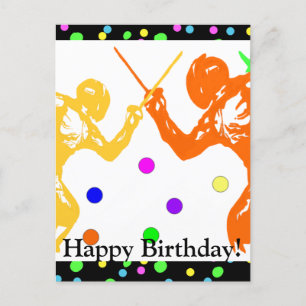 Fencing   Sport    Postcard