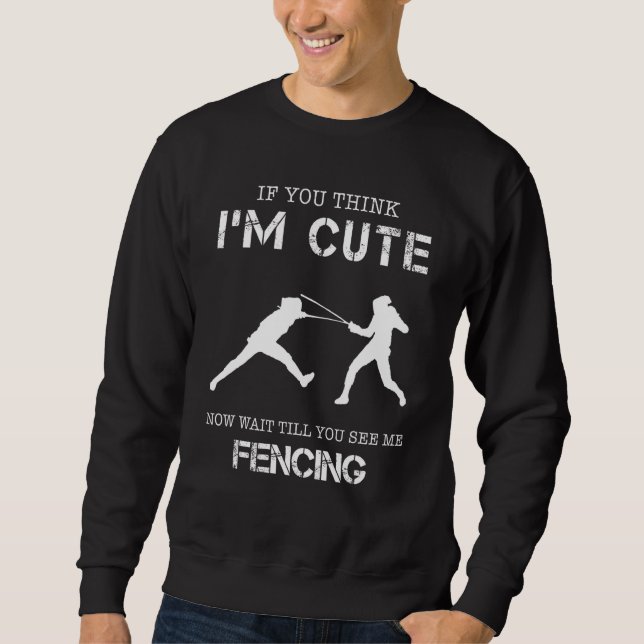 Fencing Sweatshirt (Front)