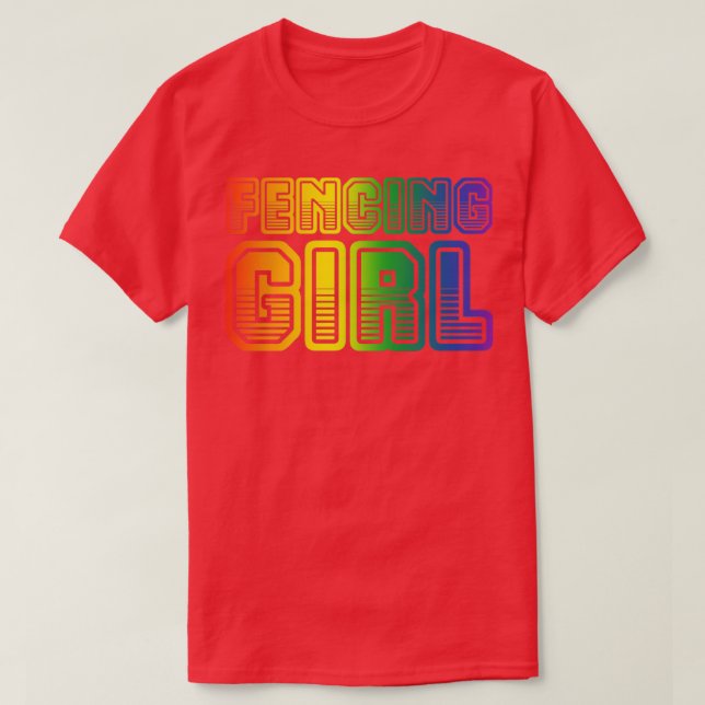 Fencing  T-Shirt (Design Front)