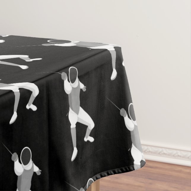 Fencing Tablecloth (In Situ)