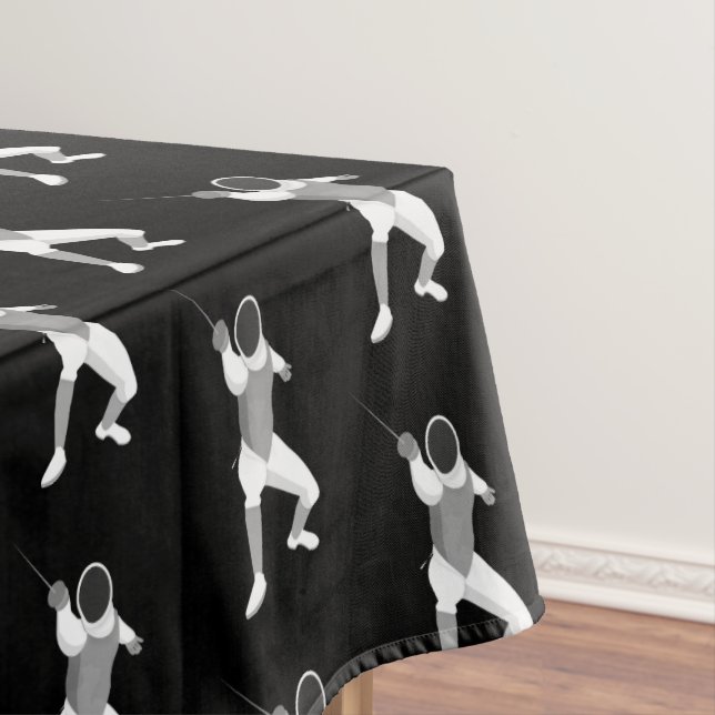 Fencing Tablecloth (In Situ)