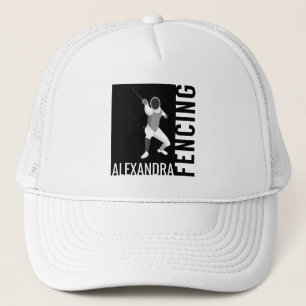 Fencing Trucker Hat