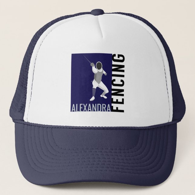 Fencing Trucker Hat (Front)