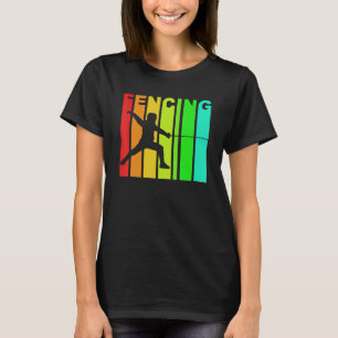 Fencing Vintage Retro Fencer 1 T-Shirt