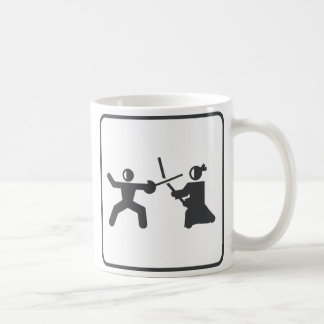 Fencing vs Kendo Coffee Mug