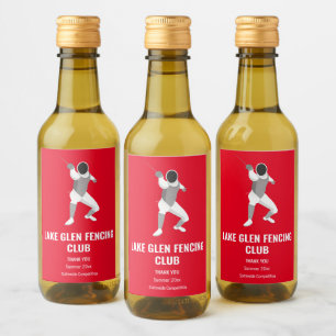 Fencing Wine Label