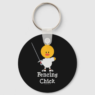 FencingChick Keychain