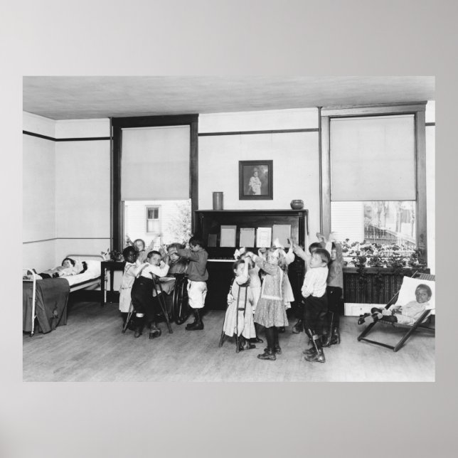 Fending Off Tuberculosis, 1920s Poster (Front)