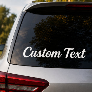 Fenêtre Autocollant personnalisé pour voiture - Autocollan