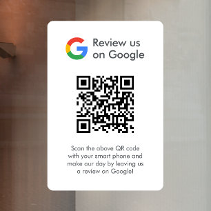 Fenêtre Autocollant pour Google Reviews   Autocollant viny