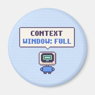 Fenêtre de contexte : Aimant Pixel AI drôle comple