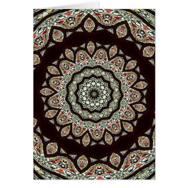 Fenêtre en verre tendu Kaleidoscope 13 (Devant)