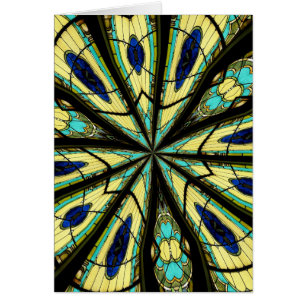 Fenêtre en verre tendu Kaleidoscope 23