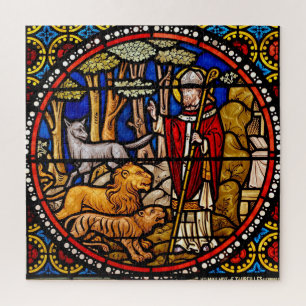 Fenêtre en verre tendu St. Francis Puzzle