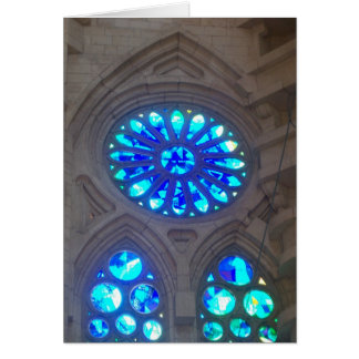Fenêtres en verre teinté de Gaudi - de Sagrada