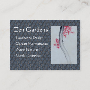 feng shui business card