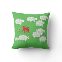 Feng shui Fire Goat Year 2027 Pillow