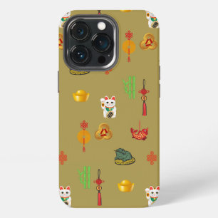 Fengshui Good Luck, Money and Abundance Symbols iPhone 13 Pro Case