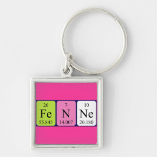 Fenne periodic table name keyring