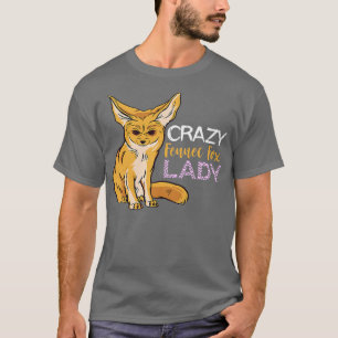 Fennec Fo Annoyed Lady Desert Animal Fennec Fo Lov T-Shirt