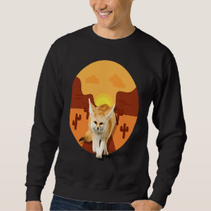 Fennec Fox Animal Canine Desert Men Women Kids Sweatshirt