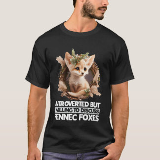 Fennec Fox Cute Fennic Foxes Fenec Animal Fox 1 T-Shirt