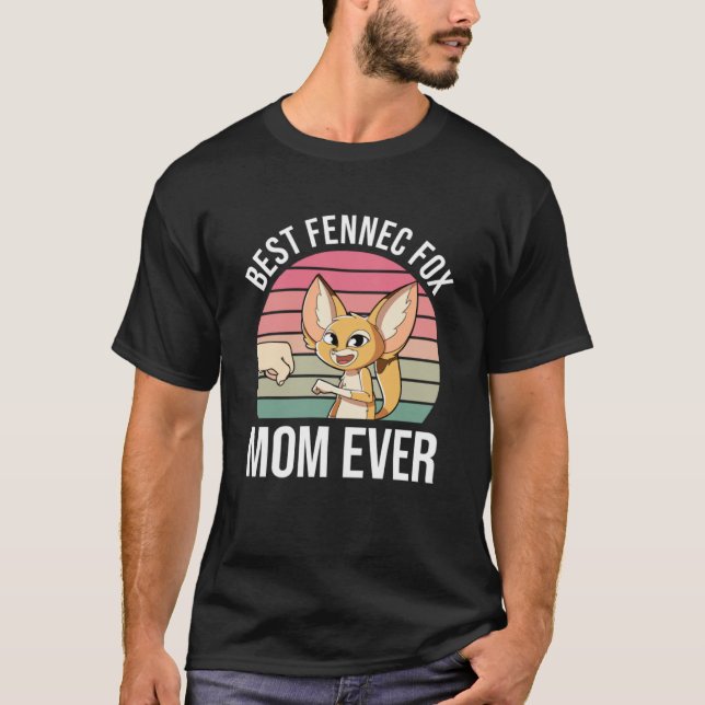 Fennec Fox Mom  Fennec Fox T-Shirt (Front)
