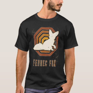 Fennec Fox Vintage Retro Classic Animal Love T-Shirt
