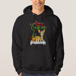 Fennec Fox   Xmas Decorations Santa Fennec Fox Chr Hoodie