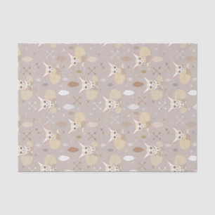 Fennec Foxes Arrows and Feathers Tissue Paper