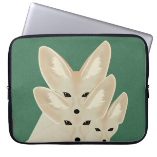 Fennec Foxes Laptop Sleeve