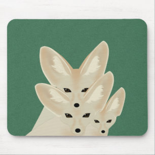 Fennec Foxes Mousepad