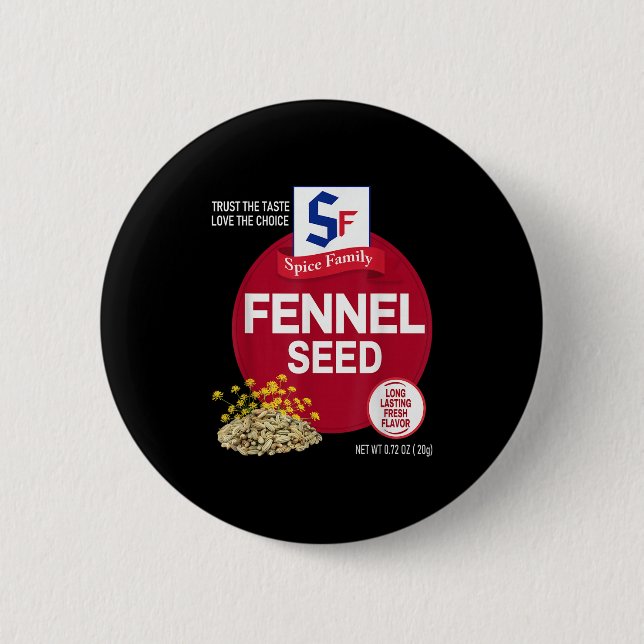 Fennel Seed Halloween Sce Costume Group Matching  2 Inch Round Button (Front)