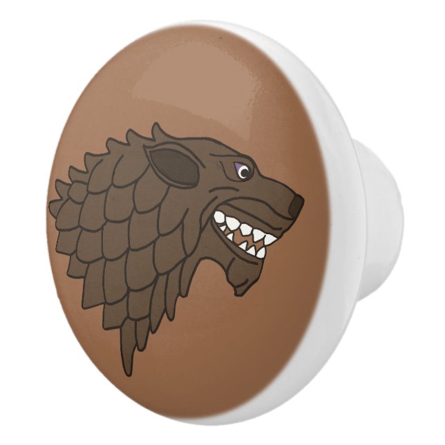 Fenrir/Fenriswolf Ceramic Knob (Right)