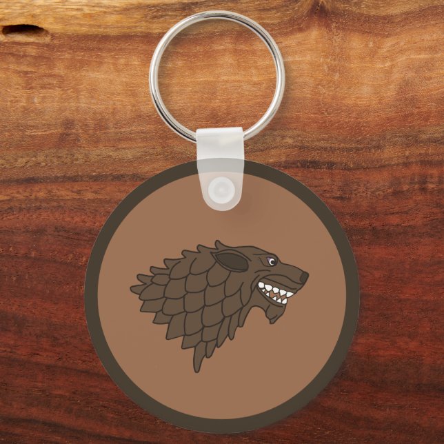 Fenrir/Fenriswolf Keychain (Front)