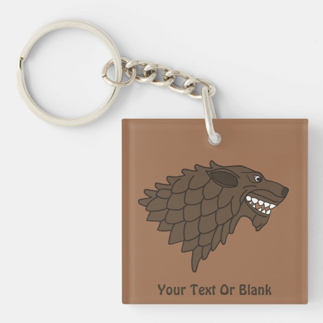 Fenrir/Fenriswolf Keychain (Front)