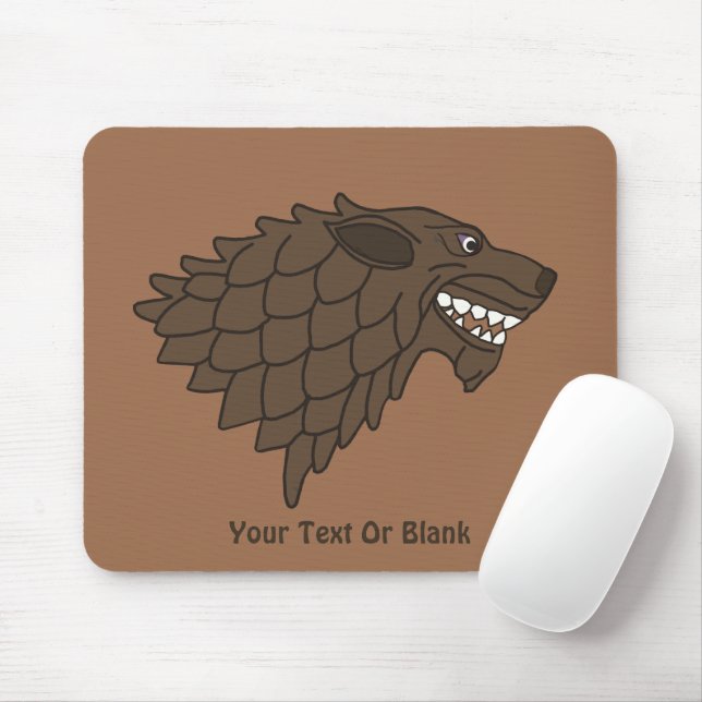 Fenrir/Fenriswolf Mouse Pad (With Mouse)