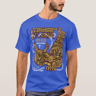 Fenrir Ragnarok Viking Monster Wolf T-Shirt